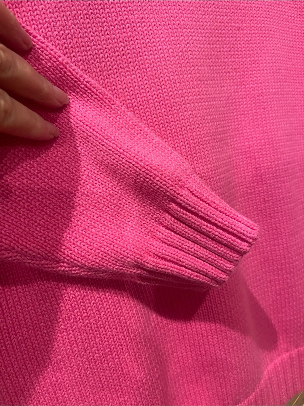 Ralph Lauren Hot Pink Turtleneck Sweater - Picture 4 of 5